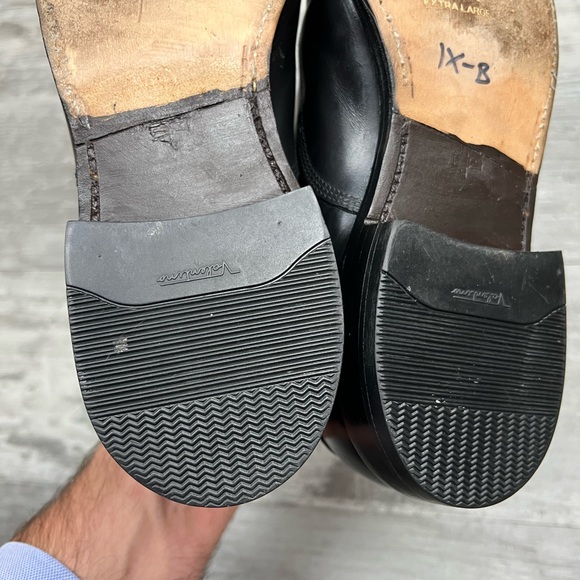 Allen Edmonds Byron Black Cap-Toe Oxfords Dress Shoes 9 D - Picture 9 of 15